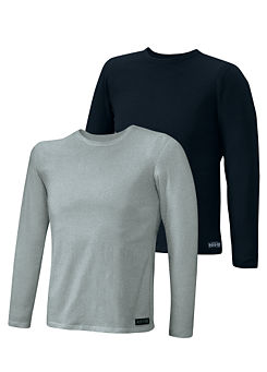 H.I.S Pack of 2 Long Sleeve T-Shirts