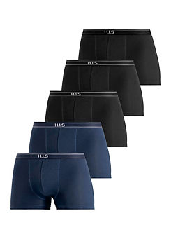 H.I.S Pack of 5 Boxer Shorts
