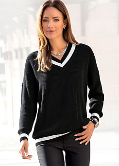 LASCANA V-Neck Sweater