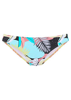 active by LASCANA Tropical Print Bikini Bottoms