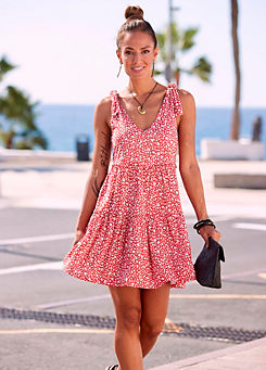 beachtime Printed Mini Dress