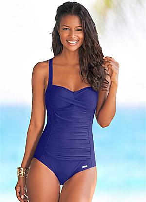 LASCANA Tummy Control Swimsuit with Crossover Straps