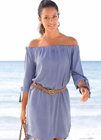 LASCANA V-Neck Beach Dress