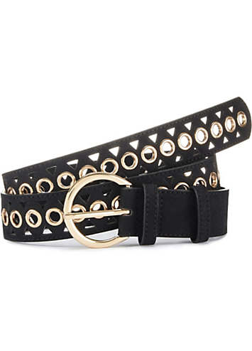 LASCANA Faux Leather Cut-Out Belt | LASCANA