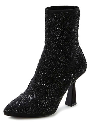 LASCANA High Heel Studded Ankle Boots | LASCANA