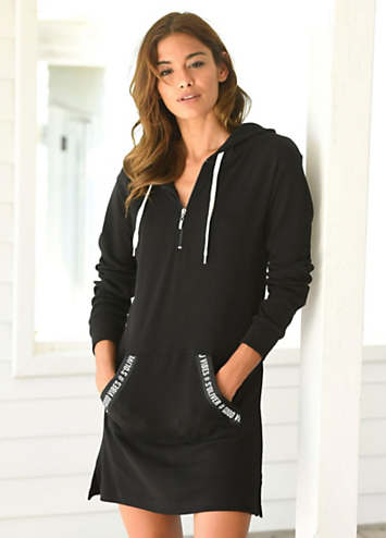 sweat hoodie dress