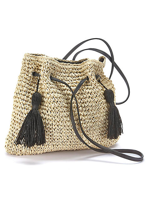 Beach shop shoulder bag