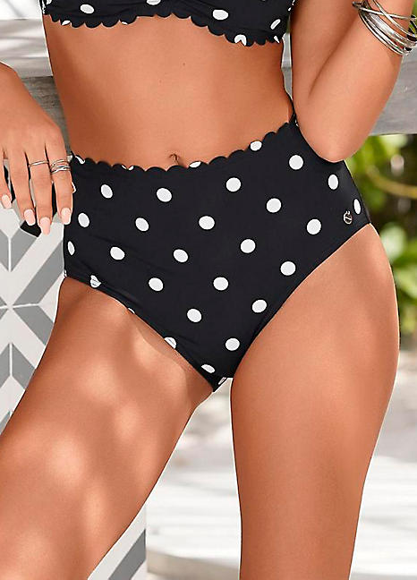 Polka dot bikini bottoms on sale