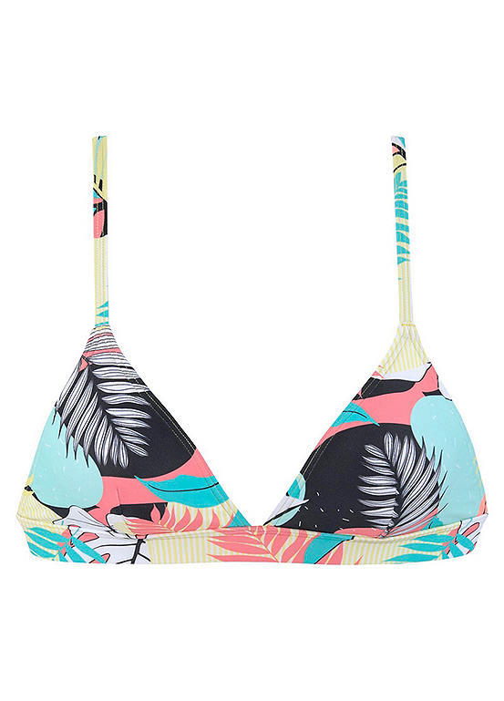 active by LASCANA Tropical Print Triangle Bikini Top | LASCANA