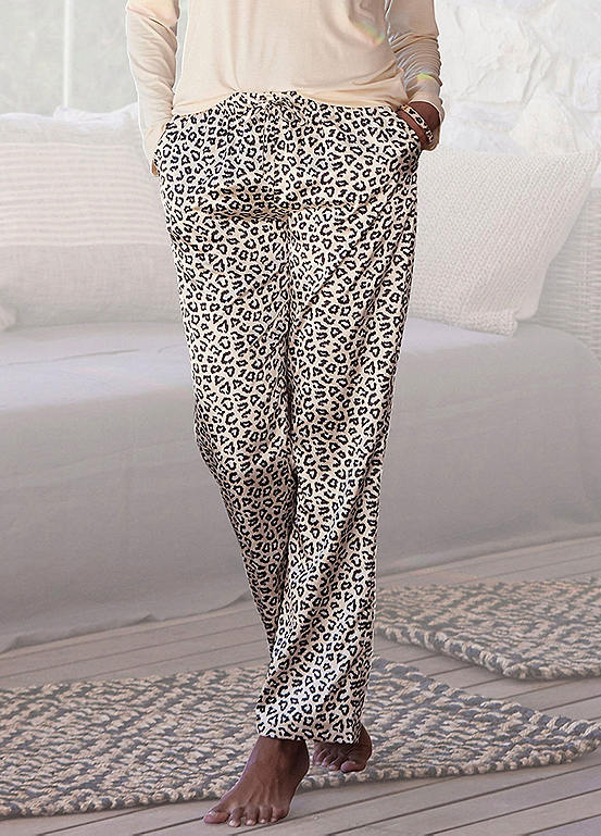 Buffalo Animal Print Pyjama Trousers