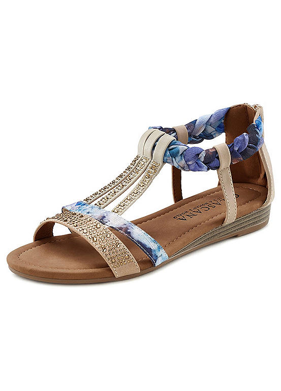 LASCANA Embellished Strappy Sandals | LASCANA