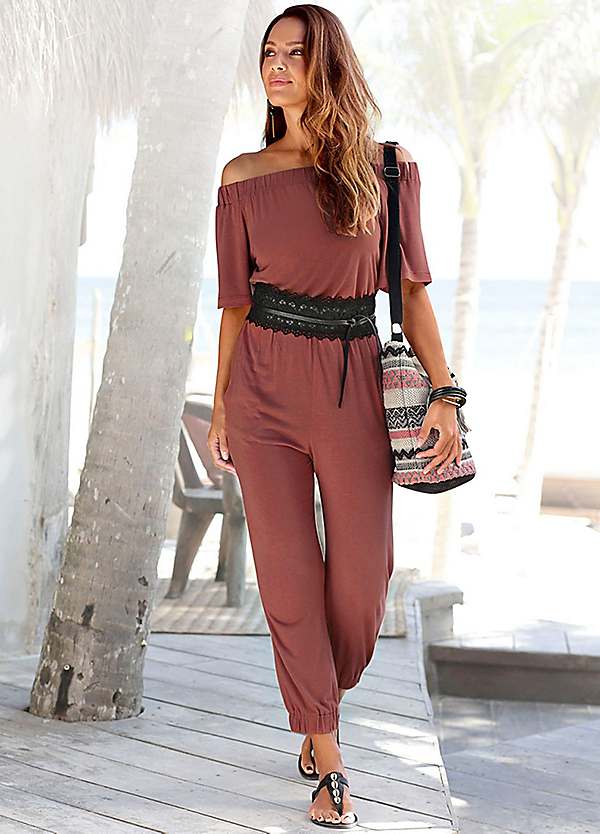 Bardot Straight Leg Jumpsuit by LASCANA LASCANA