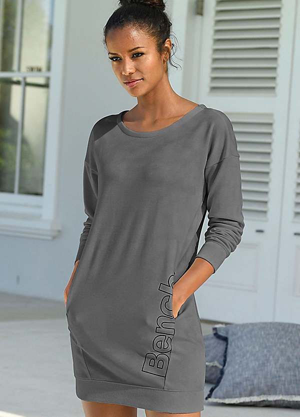 LASCANA Bench Bench Logo by Dress Sweatshirt | Loungewear Print