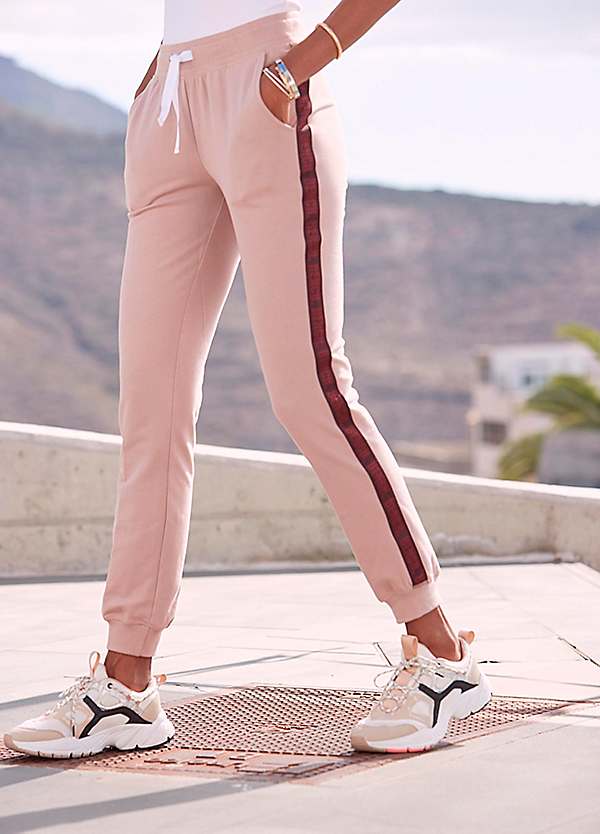 Sweats with sale stripe on side