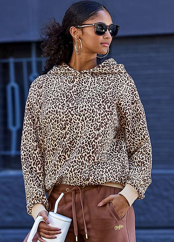 Buffalo Leopard Print Hoodie | LASCANA