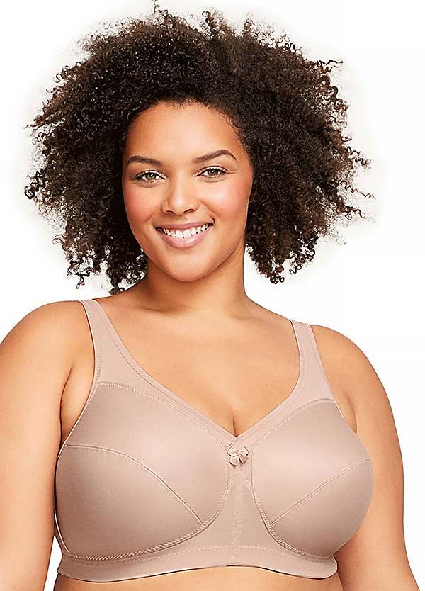 Full Figure Plus Size MagicLift Active Wirefree Support Bra by Glamorise