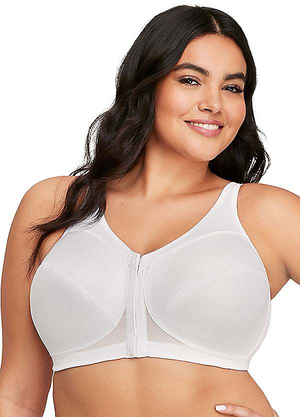 Plus Size Posture Large Size Bras With Front Closure And Back