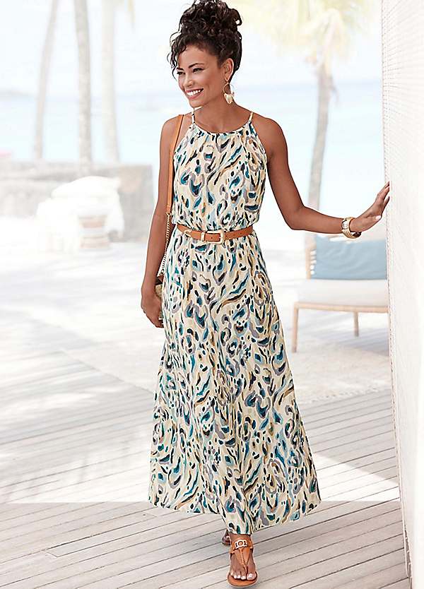 bohemian summer maxi dresses Bohemian Lace Swing Maxi Dress