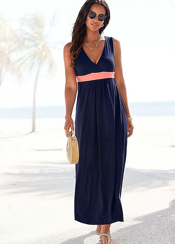 lace maxi dress blush Blush Crochet Top Maxi Dress with Lace Up Back