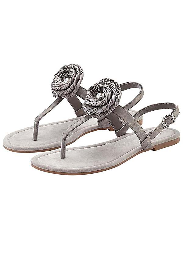 flower strap sandals