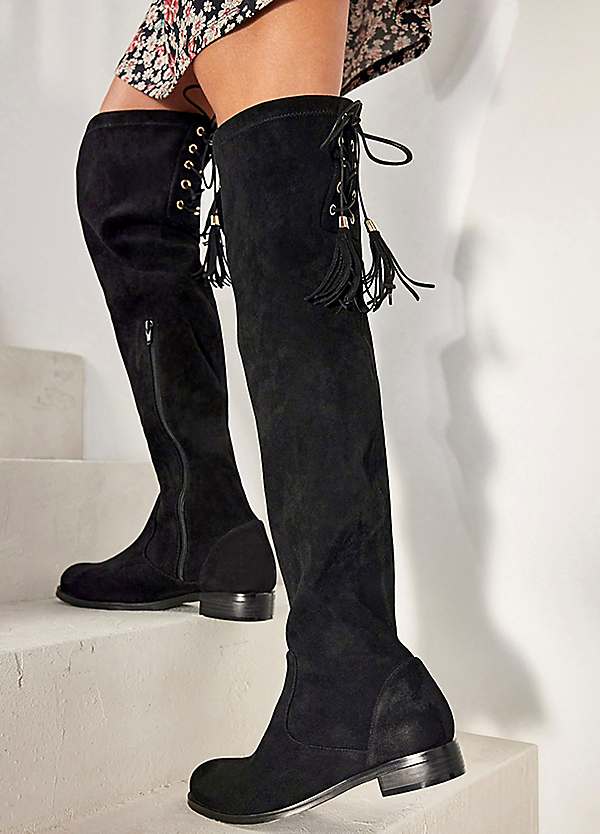 Over the knee boots fashion online