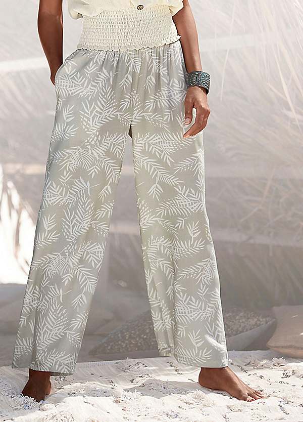 LASCANA Printed Palazzo Pants