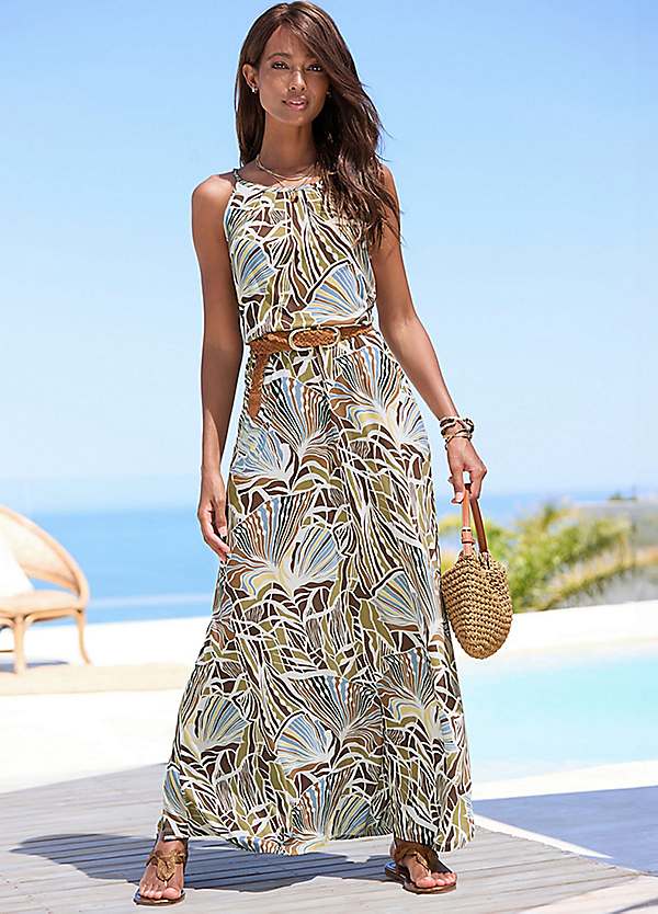 LASCANA Round Neck Maxi Dress | LASCANA LASCANA Round Neck Maxi Dress | LASCANA