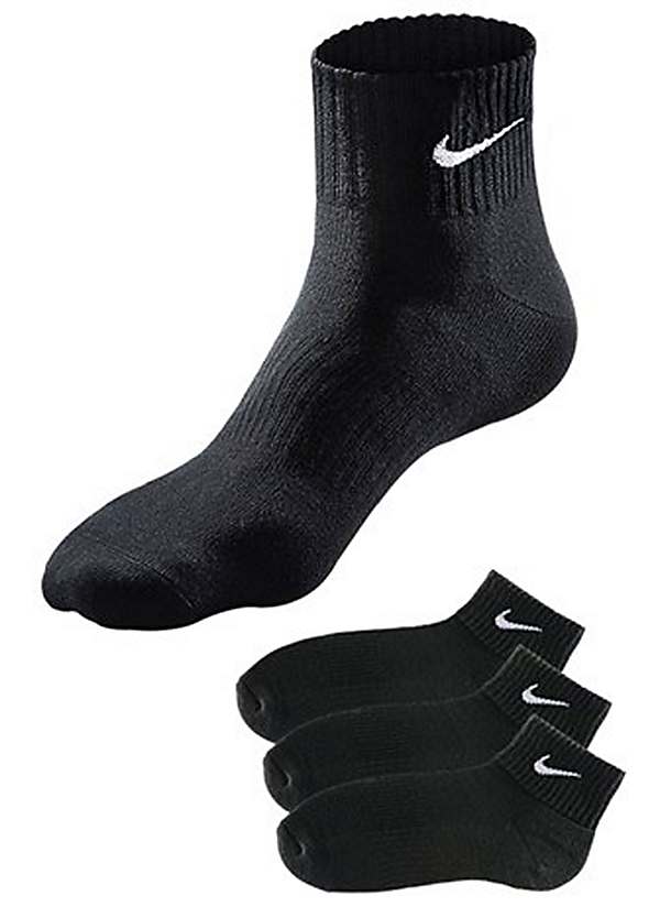 black short nike socks