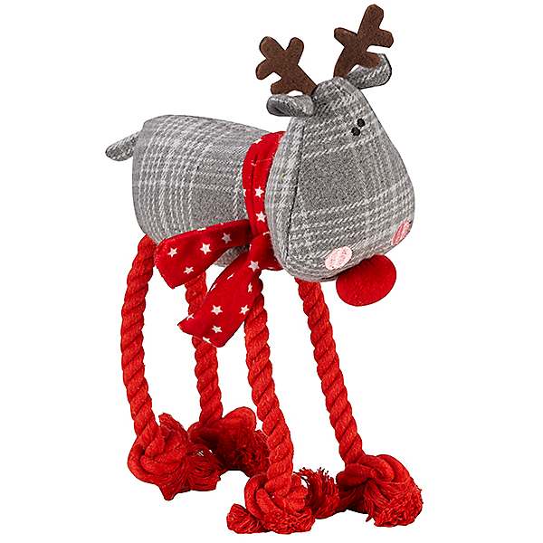 Uber tuff outlet reindeer dog toy