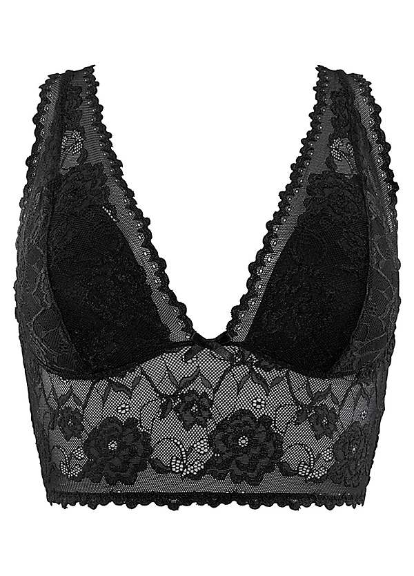 deep v bralette